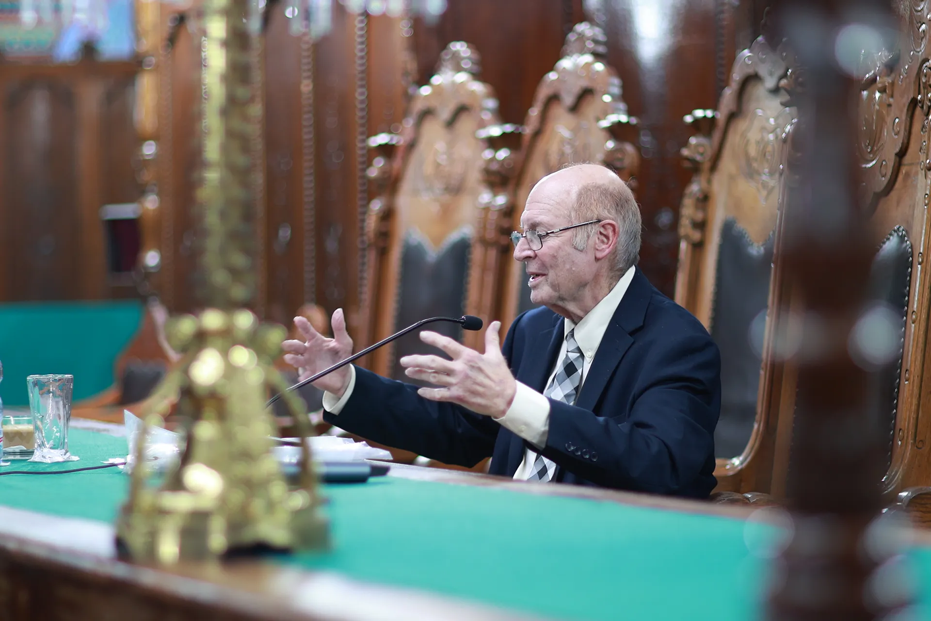 Проф. др Гидеон Грајф одржао студентима предавања о Јасеновцу 1 DVLN3858 1