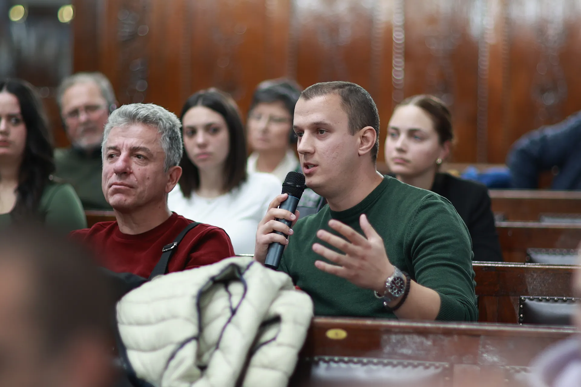 Проф. др Гидеон Грајф одржао студентима предавања о Јасеновцу 7 Gideon Grajf